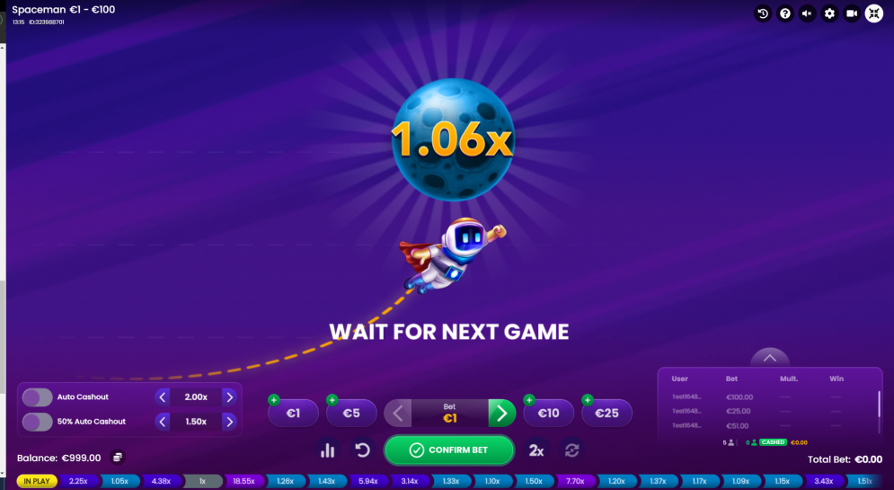 Penerbangan Antarbintang di Slot Spaceman